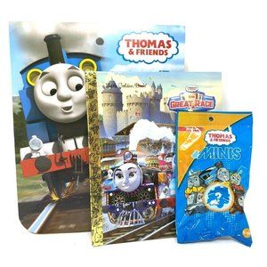 Thomas the Train Gift Activity Set Mystery Figure Storybook Stickers Christmas